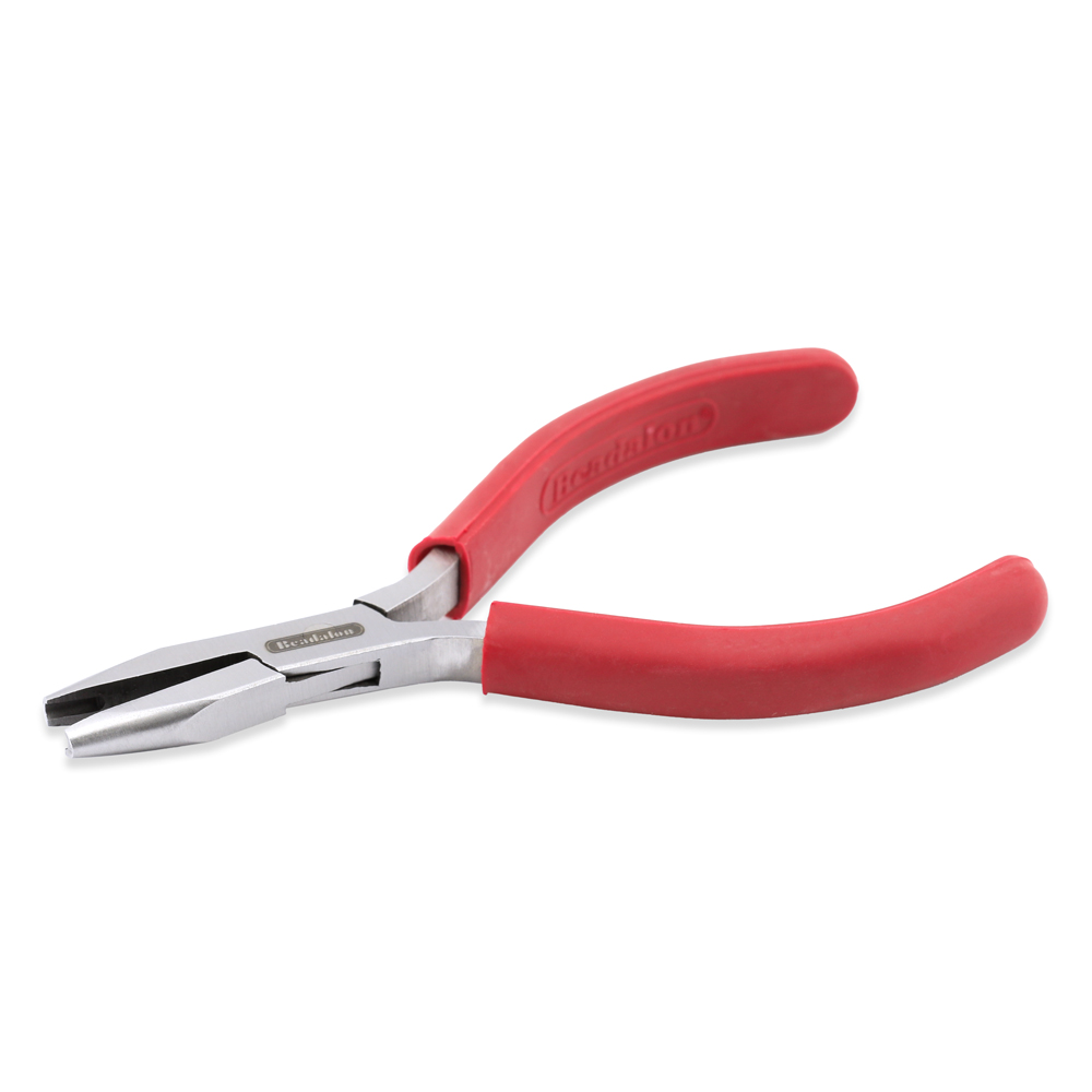 Classic Series Pinch Bail Pliers, Red Vinyl-Free Grips, Steel Box Joint, 4.75 in / 12.0 cm