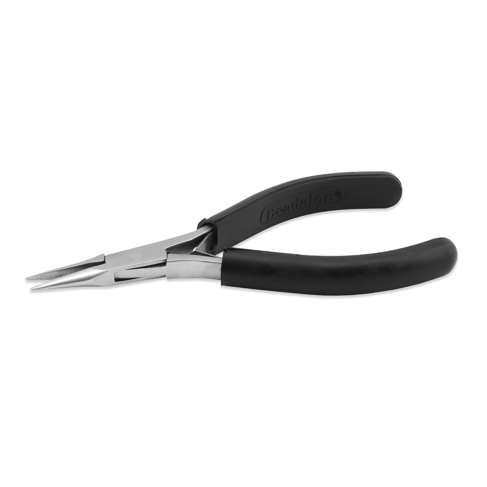 Econo Series Chain Nose Pliers, Black Vinyl-Free Grips, Steel Lap Joint, Double Leaf Springs, 5 in / 12.7 cm