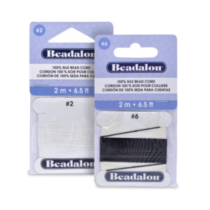 100% Silk Bead Cord - Card - Vari-Pack