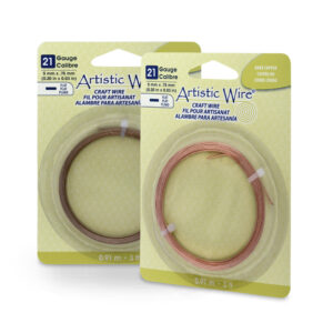 Artistic Wire - Flat - Antique Brass Color