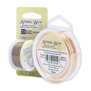 Artistic Wire - Standard Colors - Antique Brass Color