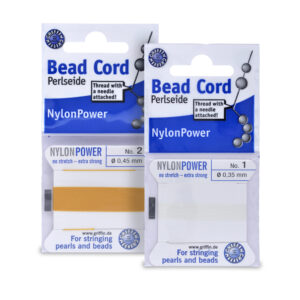 Poly Nylon Bead Cord - Amber