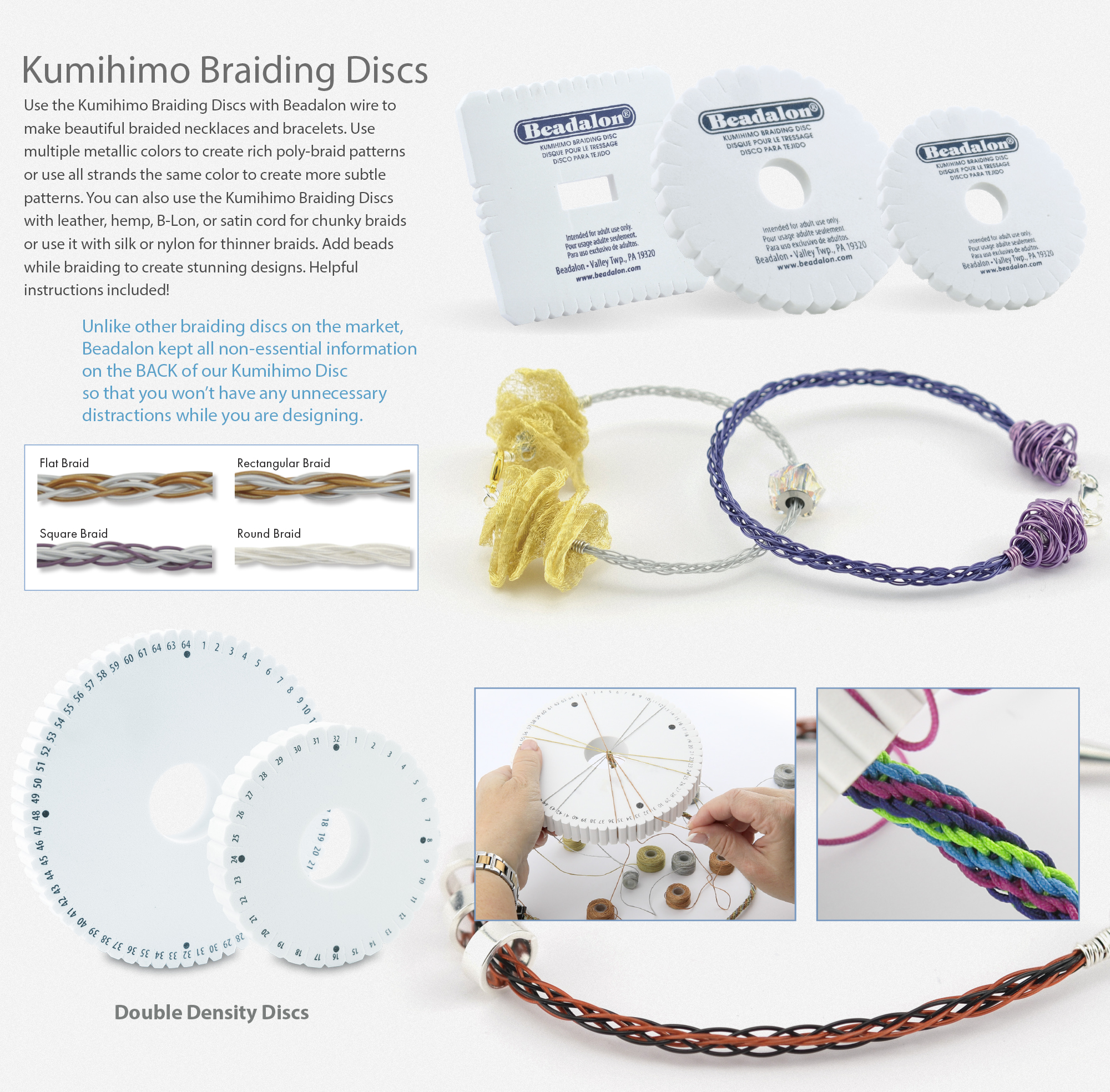 Kumihimo discs